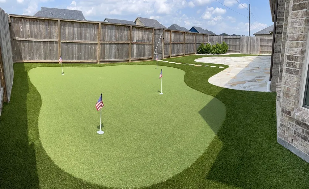 Professional landscape installation for residential properties across Cleveland, TX - Henry’s Houston Greens