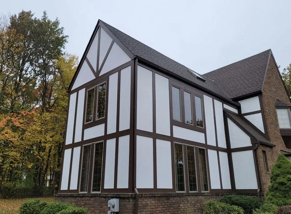 Professional residential landscaping with custom design in Livingston, NJ by Henry's