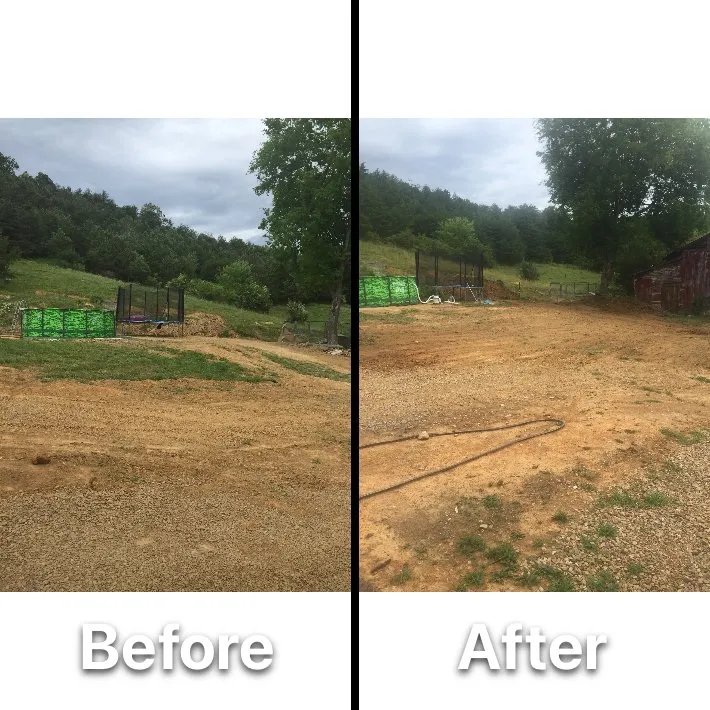 Custom yard cleanup service in Greeneville, TN - Hensley Junk Removal & Property Management