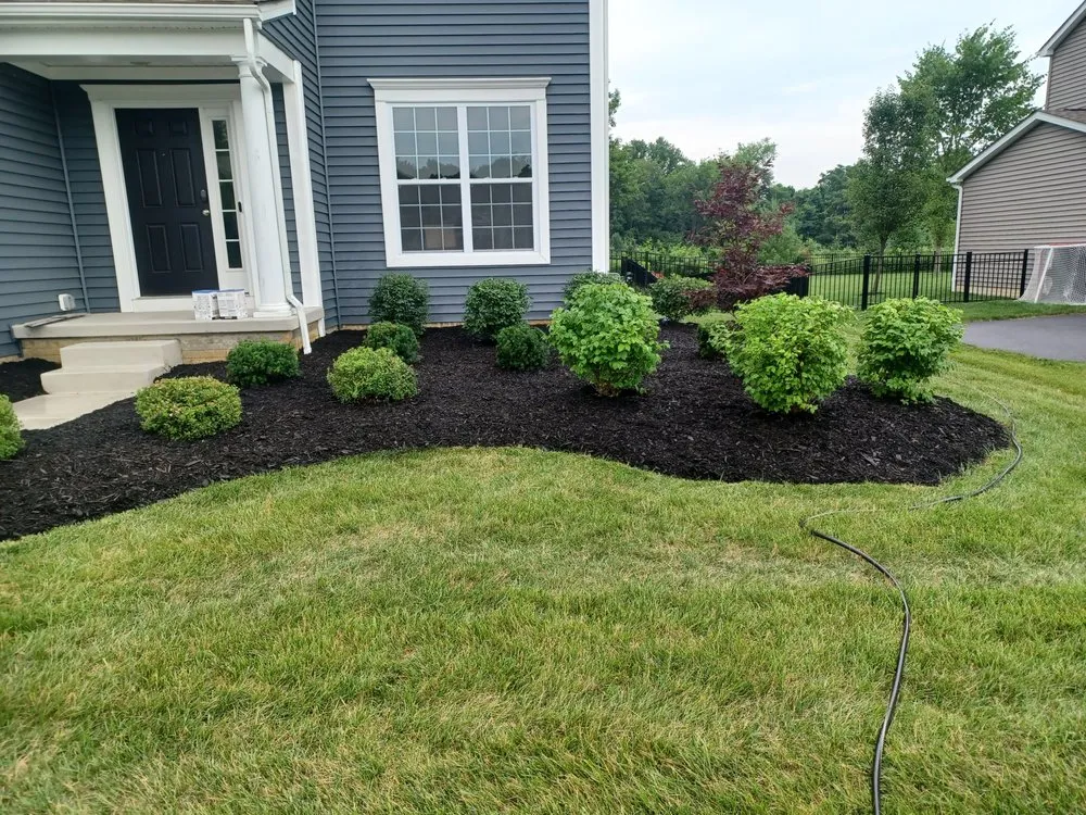 Reliable landscaping services for homes in Centerburg, OH by Henson Family Construction
