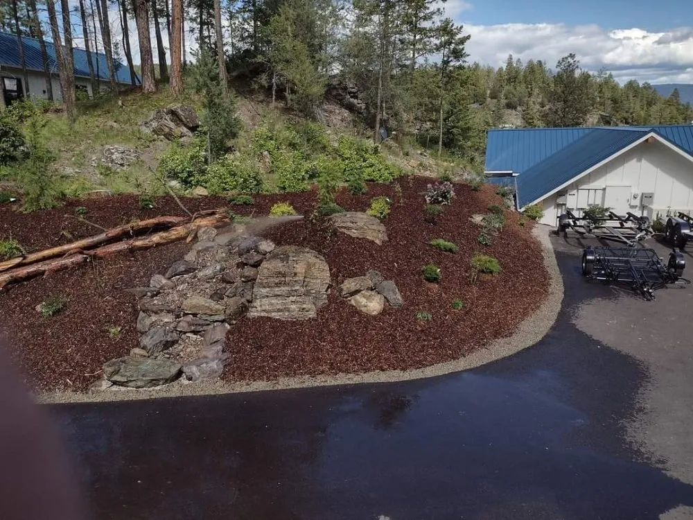 Expert lawn mowing service for beautiful yards across Kalispell, MT - Henson Landscaping Hardscapes and More