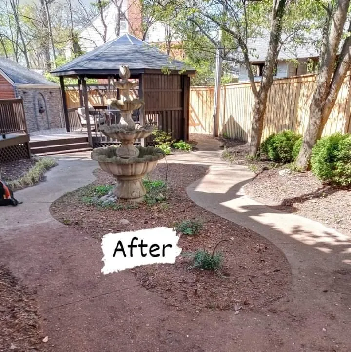 Expert yard cleanup service near you in Louisville, KY by Her Gardenia Lawn Care Service