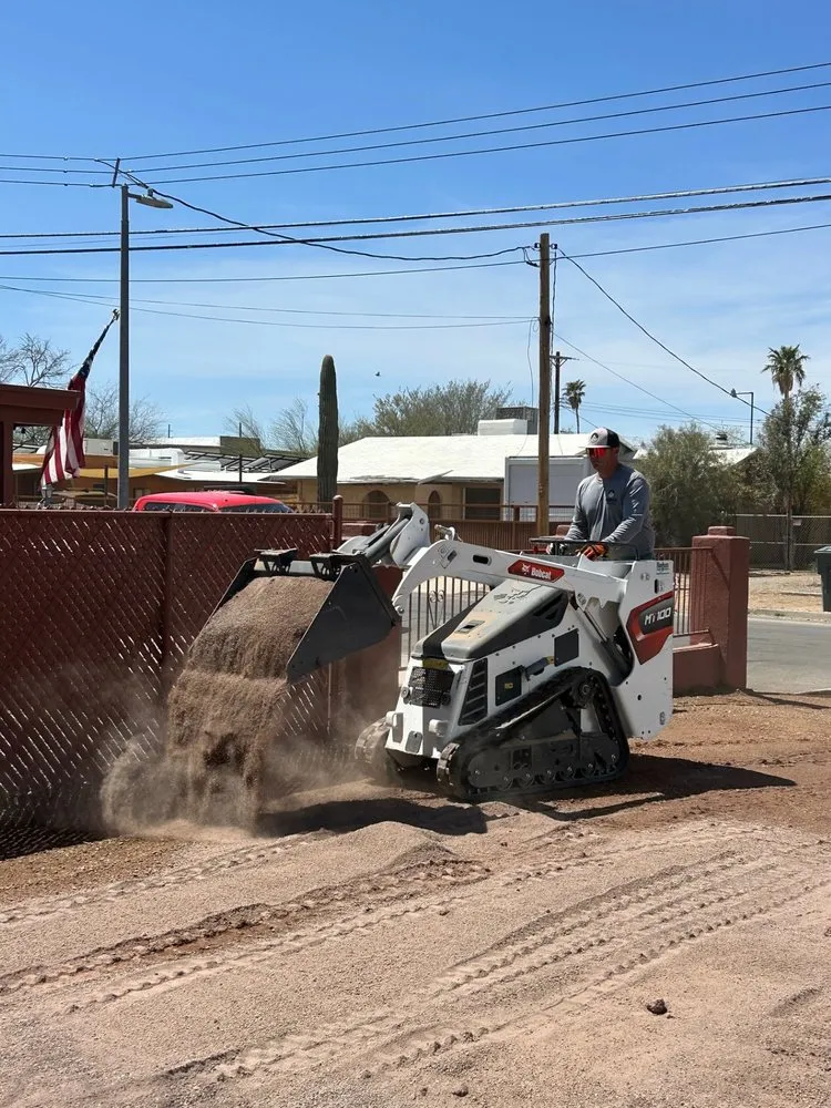 Custom yard maintenance for outdoor upgrades across Marana, AZ - Hercs Works