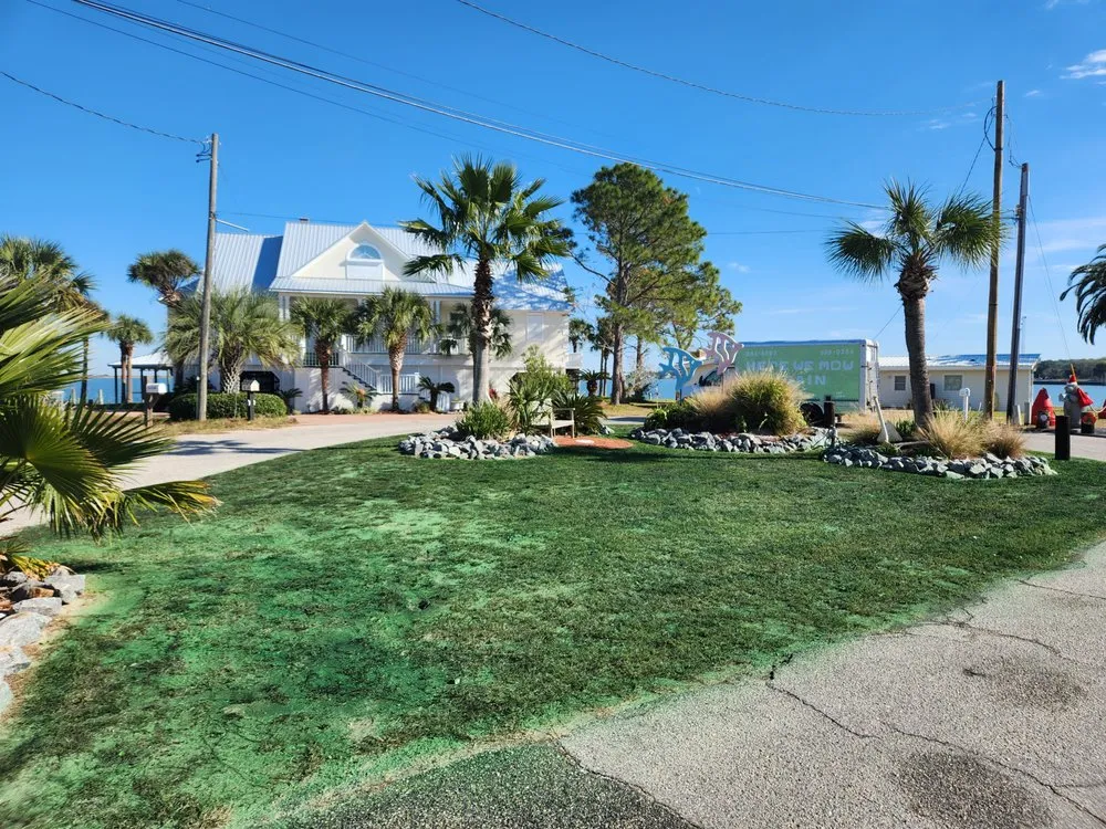 Local residential landscaping in Dauphin Island, AL by Here We Mow Again
