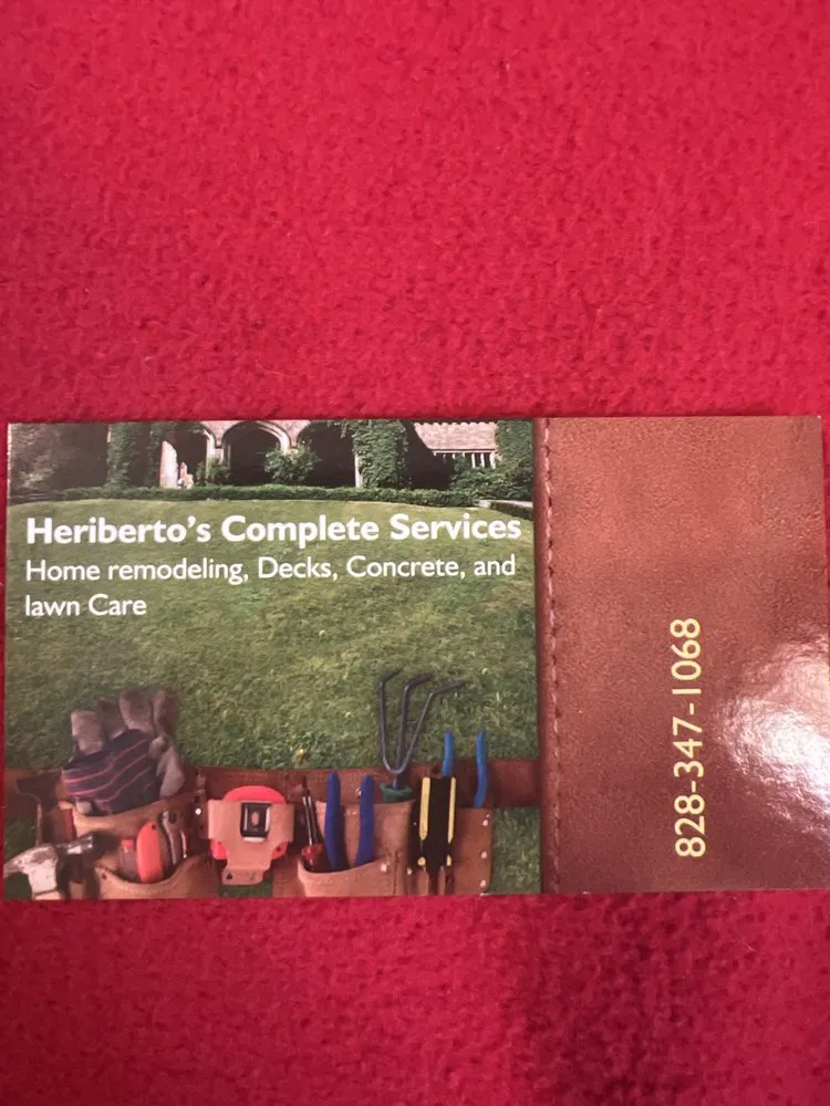 Custom landscaping services in Franklin, NC - Heriberto’s Complete Service’s