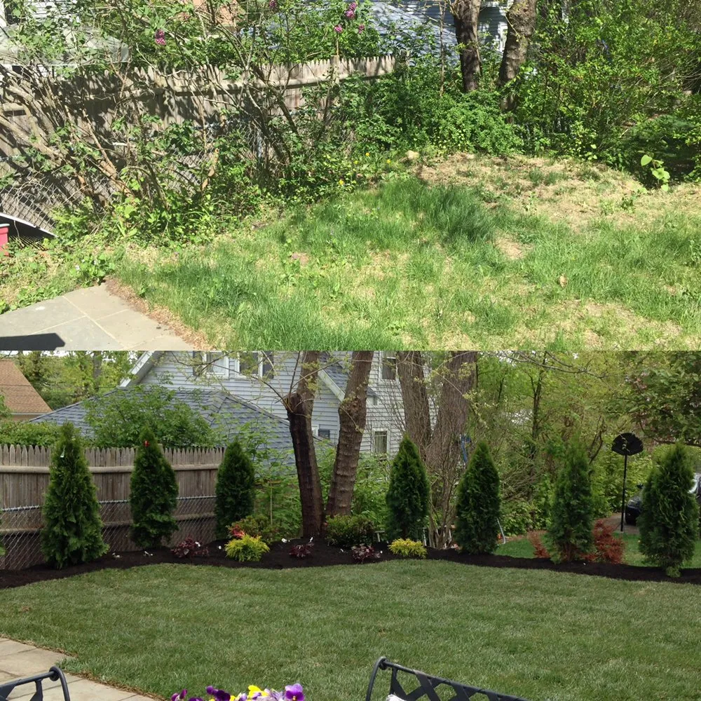 Reliable yard cleanup service for outdoor upgrades in North Reading, MA by Heritage Landscape