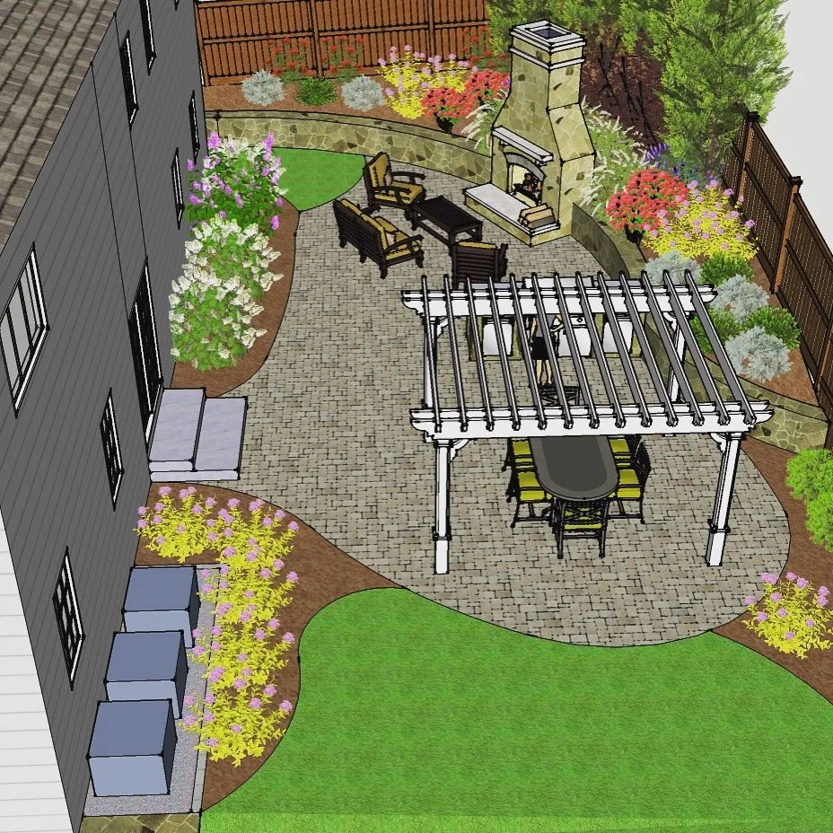 Custom landscape installation for beautiful yards across North Reading, MA - Heritage Landscape