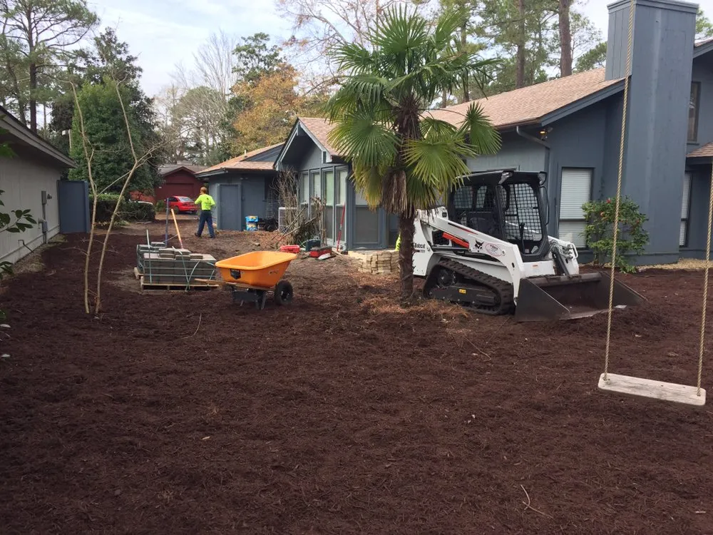 Professional landscape installation in Conway, SC - Heritage Landscapes & Turf Management