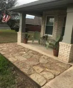 Custom yard cleanup service for beautiful yards in Austin, TX by heritage landscaping & design