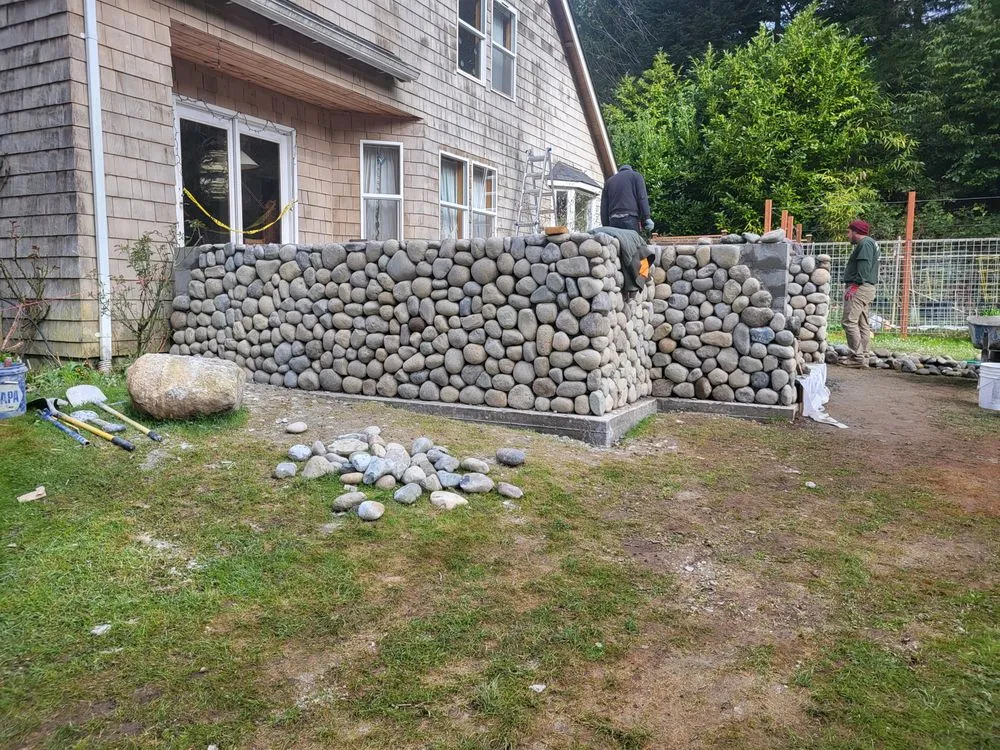 Expert landscape installation with custom design in Poulsbo, WA by Heritage Landscaping Fence & Deck