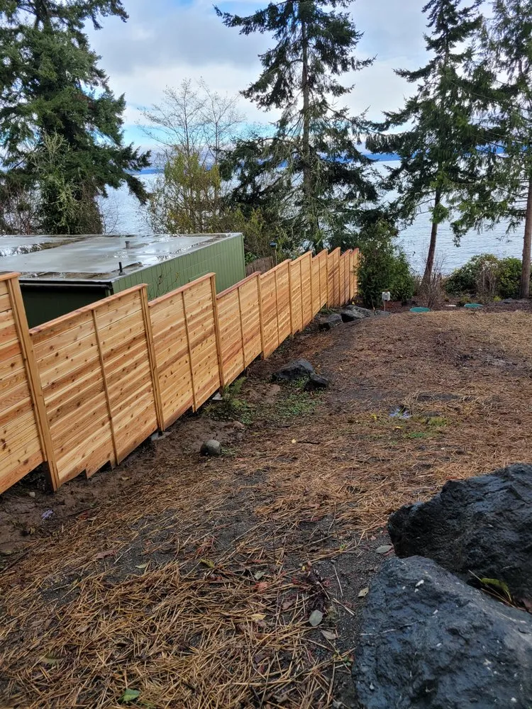 Custom lawn care service in Poulsbo, WA by Heritage Landscaping Fence & Deck