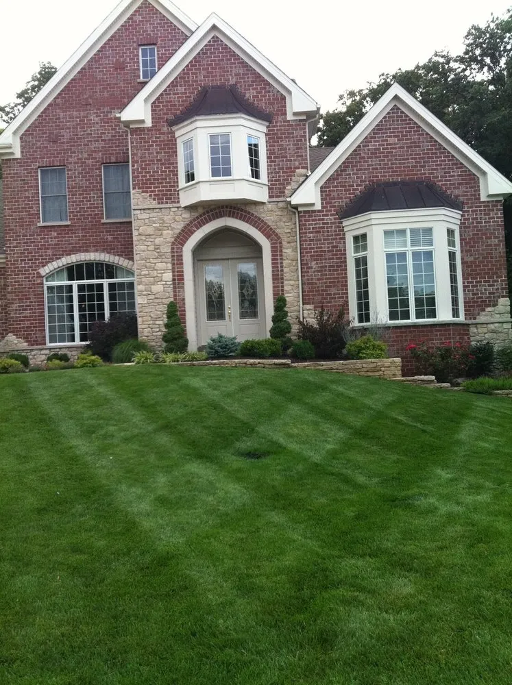Professional landscape design for residential properties in St Peters, MO by Heritage Lawn & Landscape