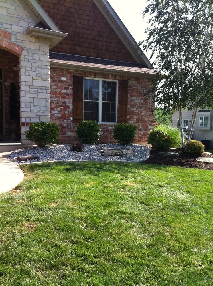 Professional landscape design in St Peters, MO by Heritage Lawn & Landscape