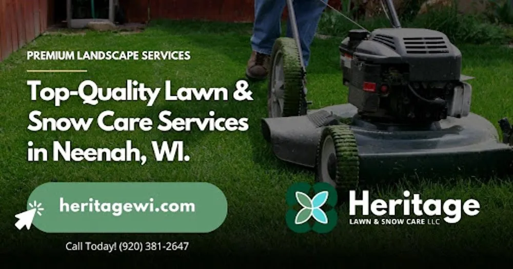 Affordable yard maintenance in Neenah, WI - Heritage Lawn & Snow Care