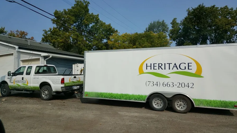 Custom residential landscaping in Saline, MI by Heritage Lawn Care