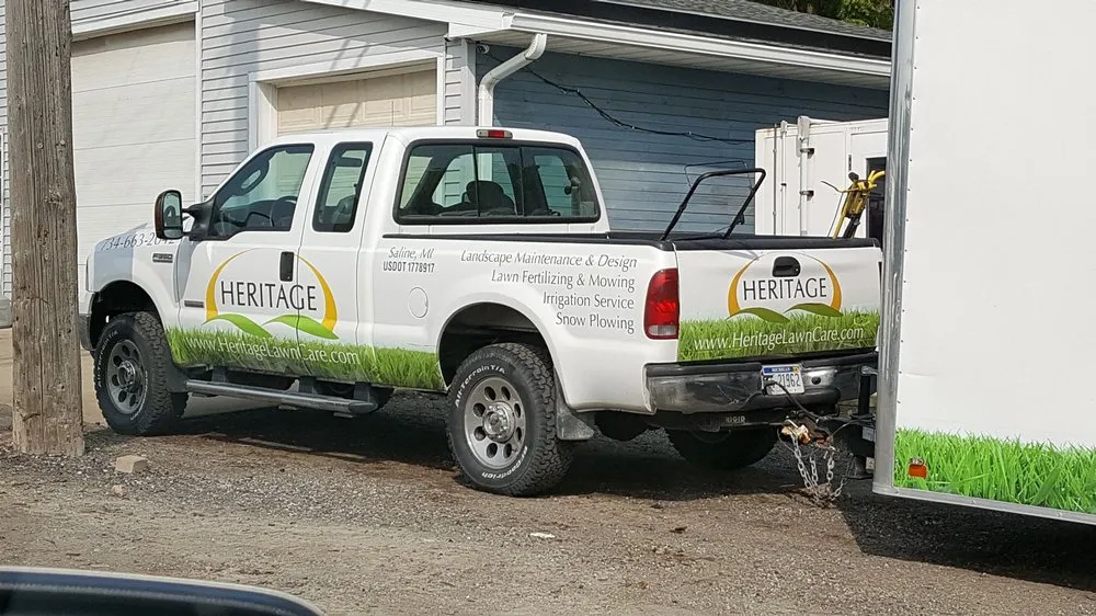 Custom outdoor landscaping for beautiful yards in Saline, MI by Heritage Lawn Care