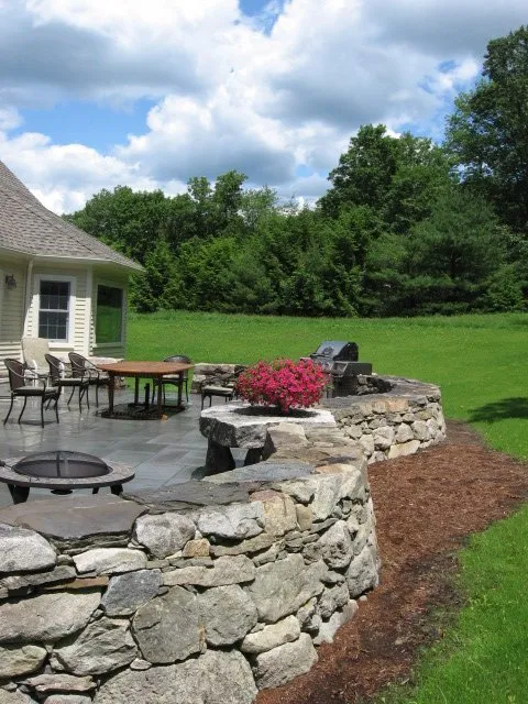 Expert yard maintenance in Epsom, NH by Heritage Stoneworks
