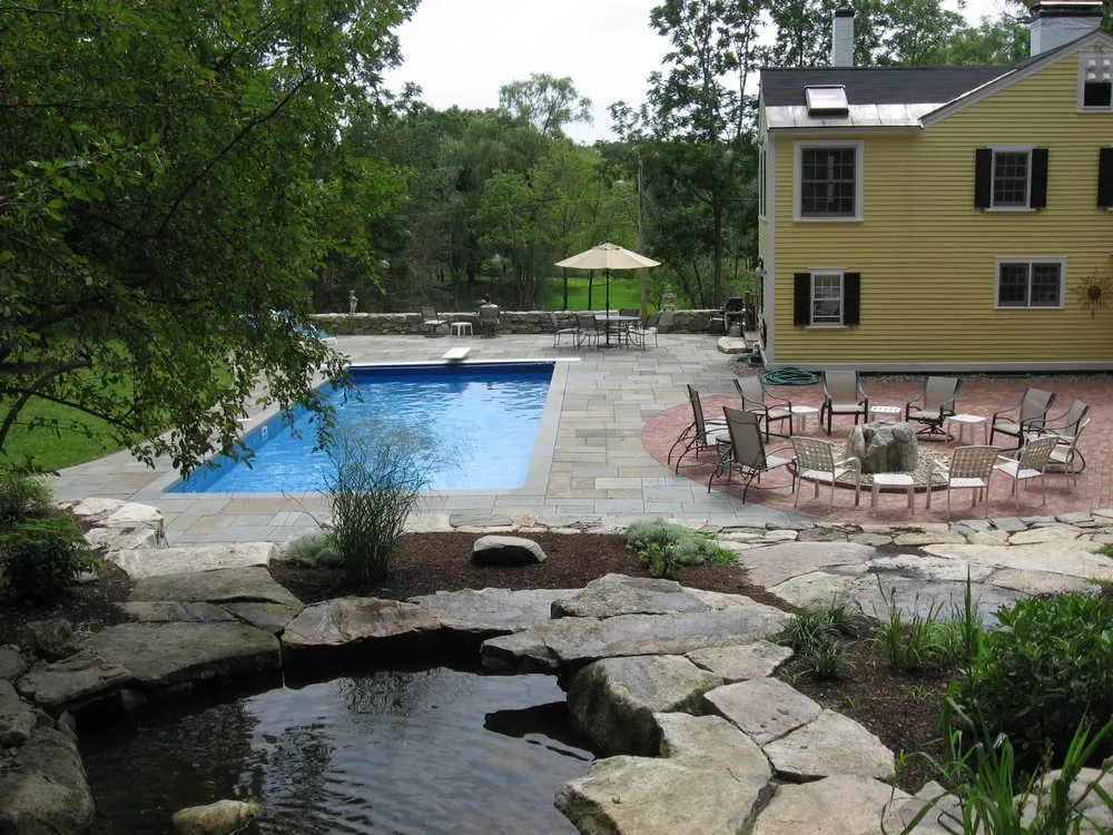 Affordable outdoor landscaping in Epsom, NH by Heritage Stoneworks