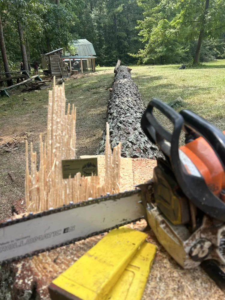 Custom outdoor landscaping with custom design across Bowdon, GA - Heritage Tree & Landworks