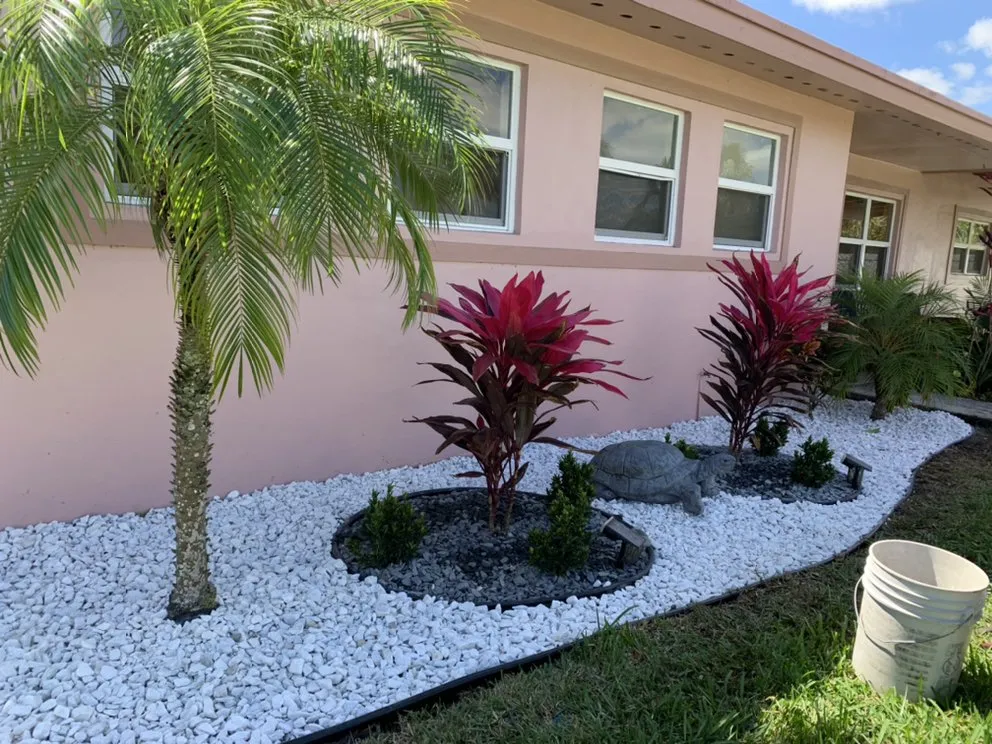 Expert outdoor landscaping in Lake Worth, FL - Herlindo's Empire