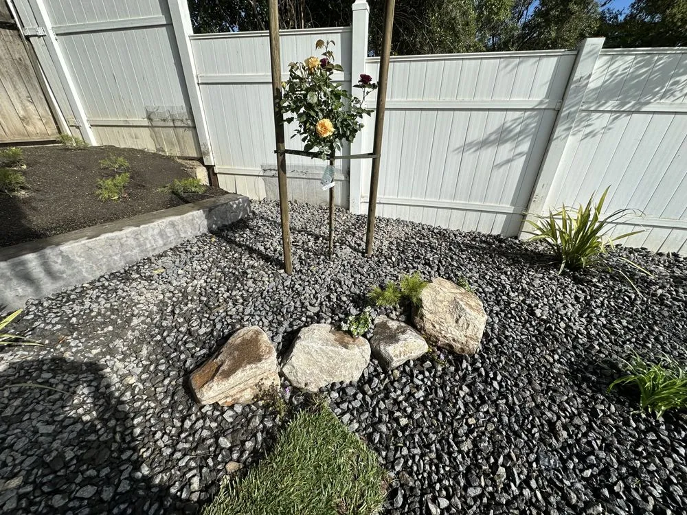 Reliable garden landscaping for residential properties in Tracy, CA by Herman Landscaping and Sprinkle Service