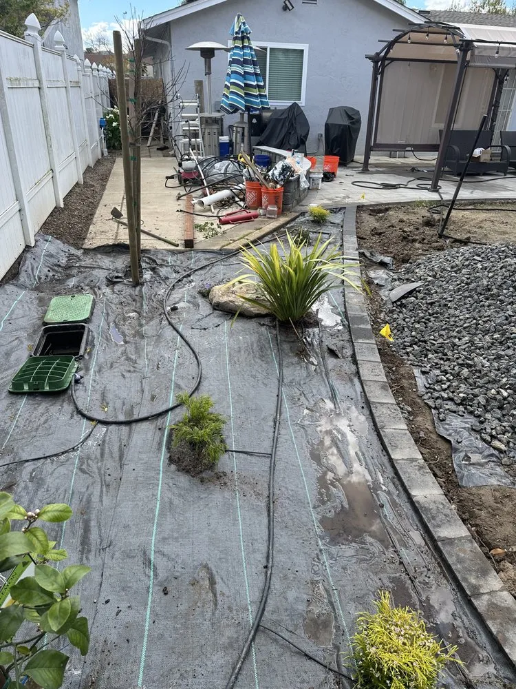 Top-rated lawn mowing service for residential properties in Tracy, CA by Herman Landscaping and Sprinkle Service