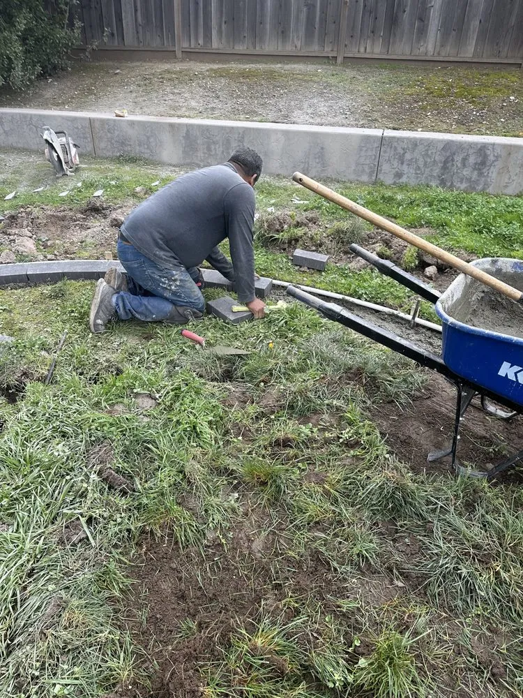 Expert lawn mowing service with custom design across Tracy, CA - Herman Landscaping and Sprinkle Service