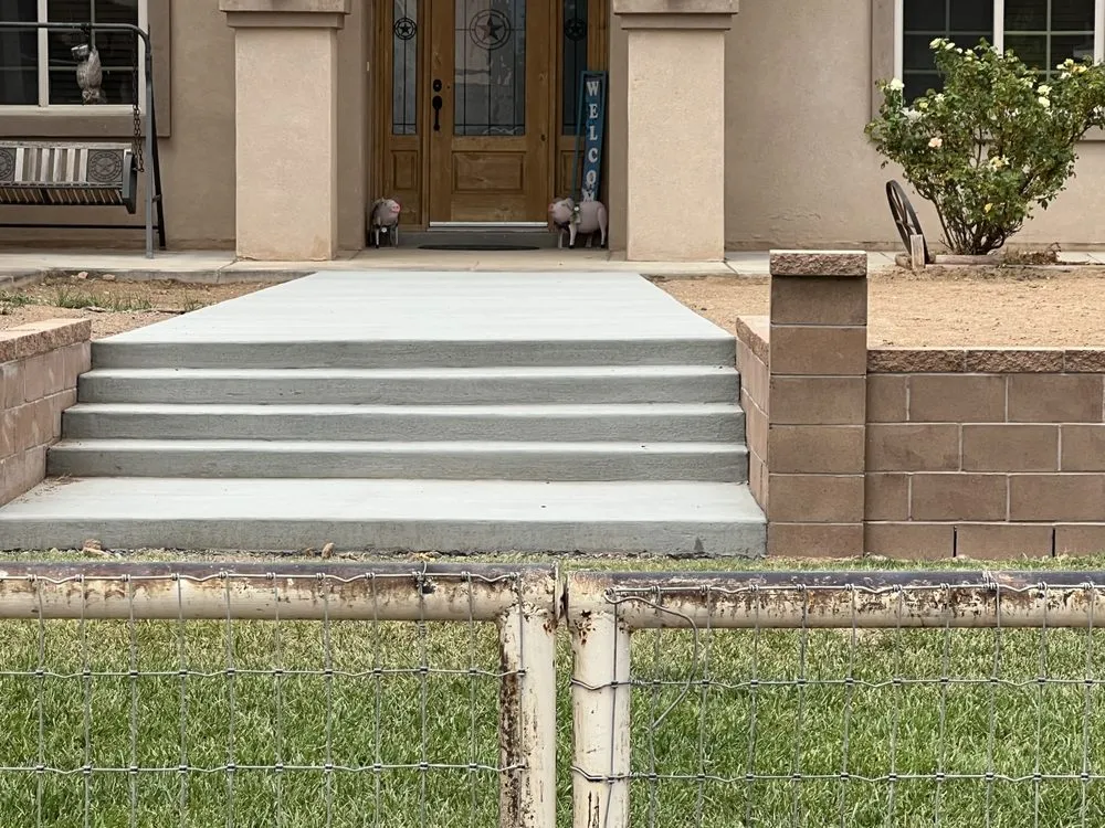 Professional lawn mowing service experts serving Albuquerque, NM - Hernandez Concrete