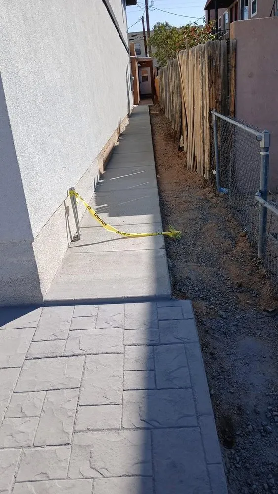 Custom yard maintenance for outdoor upgrades in Albuquerque, NM by Hernandez Concrete