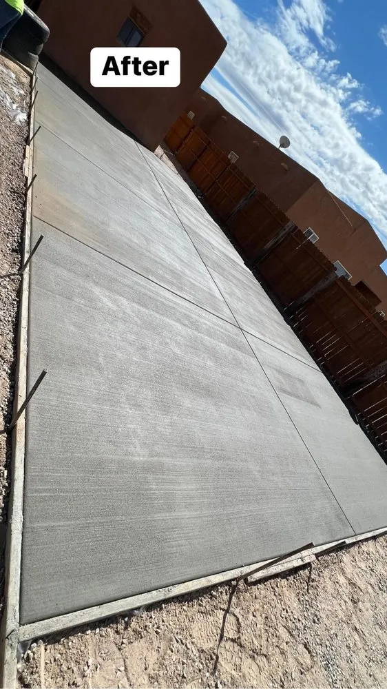 Professional landscape installation near you in Albuquerque, NM by Hernandez Concrete