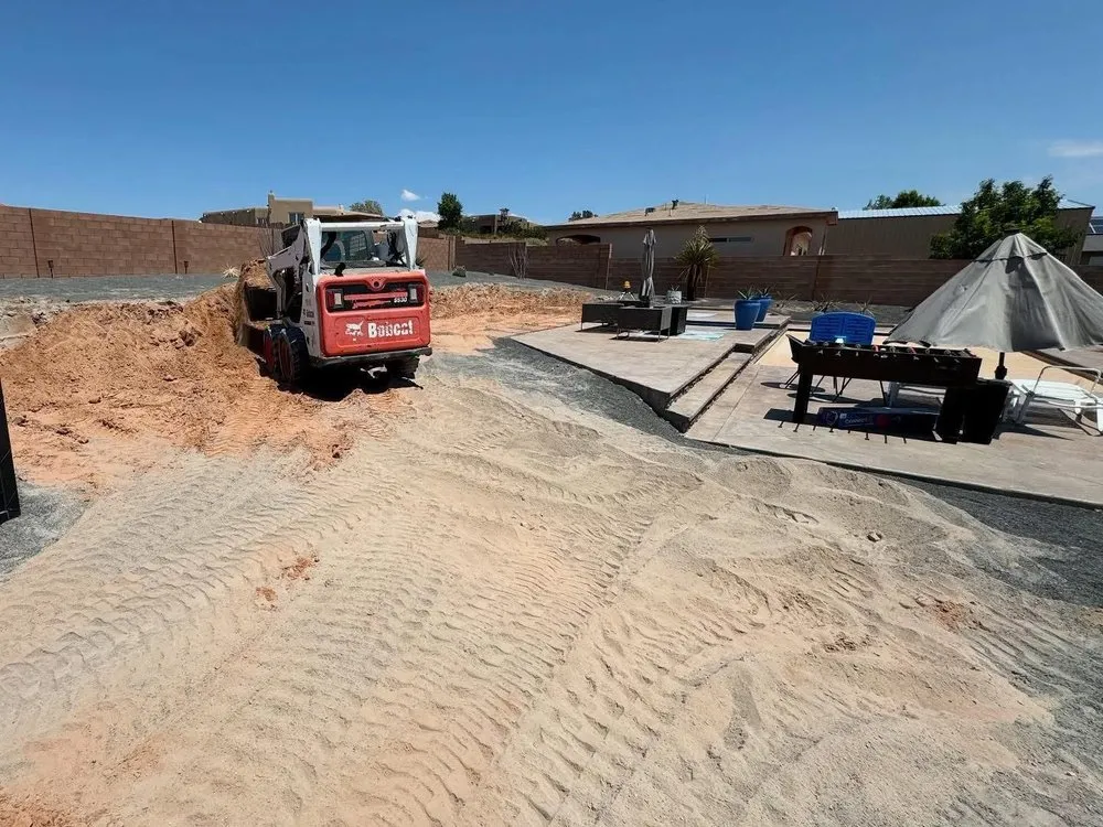 Top-rated lawn care service in Albuquerque, NM by Hernandez Concrete