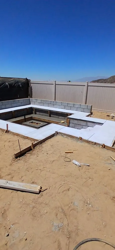 Trusted lawn mowing service with custom design in San Bernardino, CA by Hernandez Construction & Landscaping