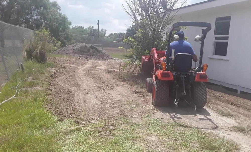 Professional yard cleanup service in San Benito, TX by Hernandez Dirt Spread