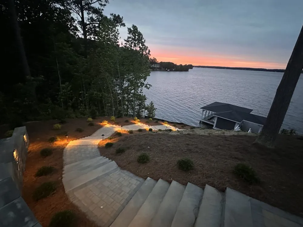 Professional landscape design in Roanoke Rapids, NC by Hernandez Hardscapes