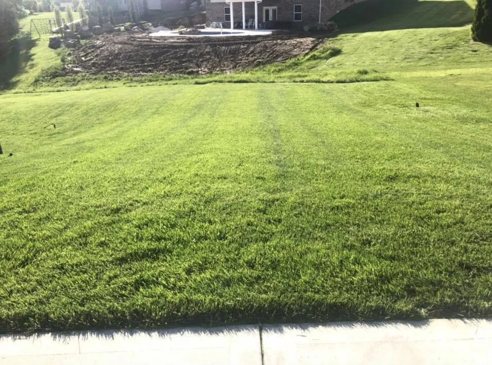 Custom outdoor landscaping for residential properties in Collinsville, IL by Hernandez home improvements