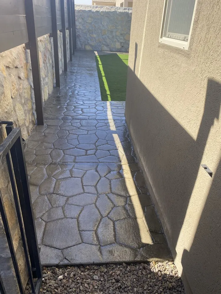 Professional landscape installation for year-round maintenance in El Paso, TX by Hernandez Home Remodeling