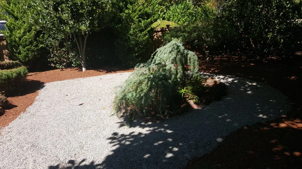 Custom landscape installation in Beaverton, OR by Hernandez Landscape