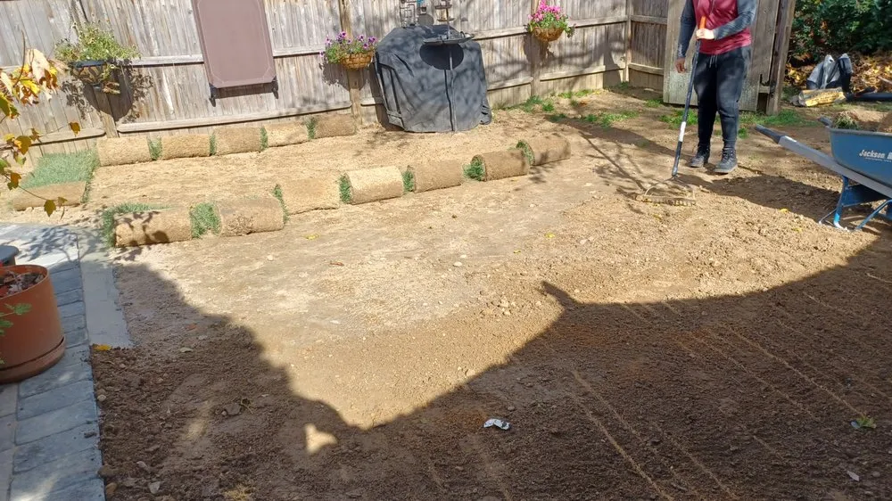 Local landscape installation in Bridgeton, NJ by Hernandez Landscaping And Hardscaping