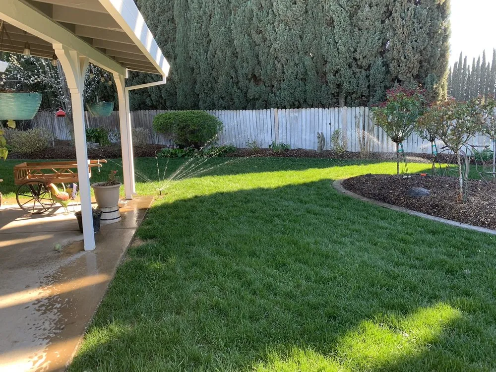 Affordable garden landscaping with custom design in Chico, CA by Hernandez Landscaping