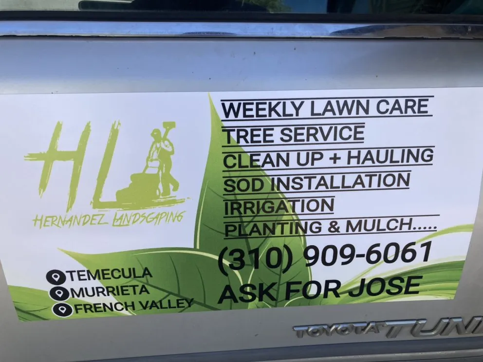 Local residential landscaping in Hemet, CA by Hernandez Landscaping