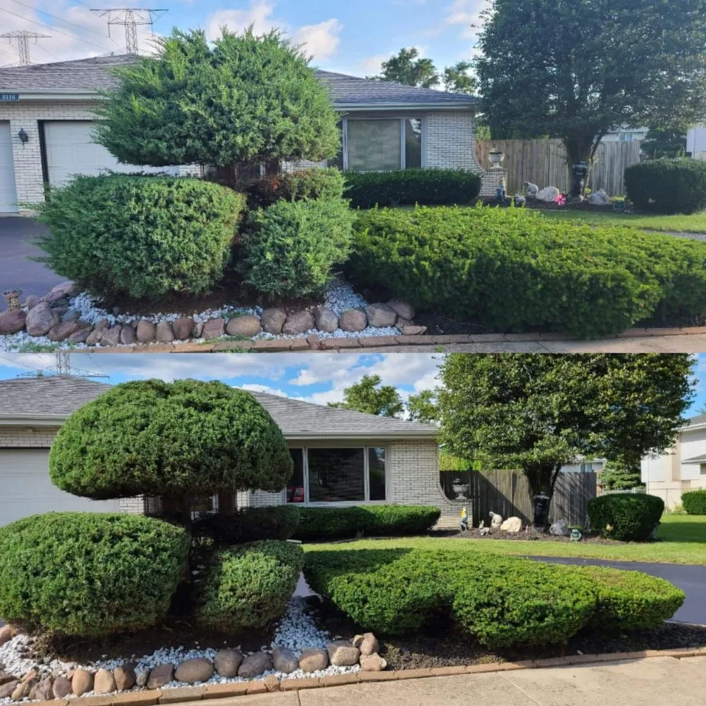 Trusted garden landscaping for residential properties in Joliet, IL by Hernandez Landscaping