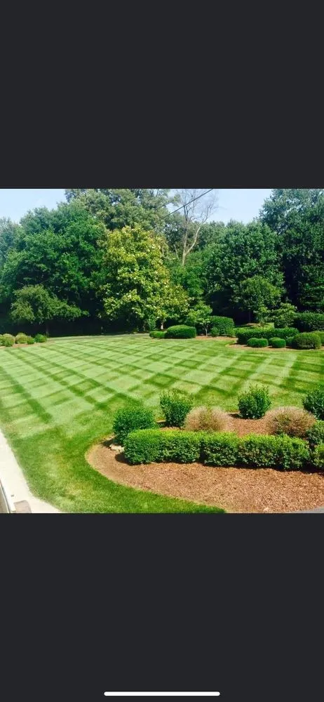 Professional lawn mowing service for homes in Knightdale, NC by Hernandez Landscaping