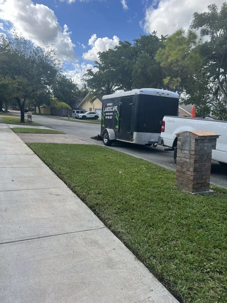 Professional yard cleanup service for outdoor upgrades across Miami, FL - Hernandez Landscaping