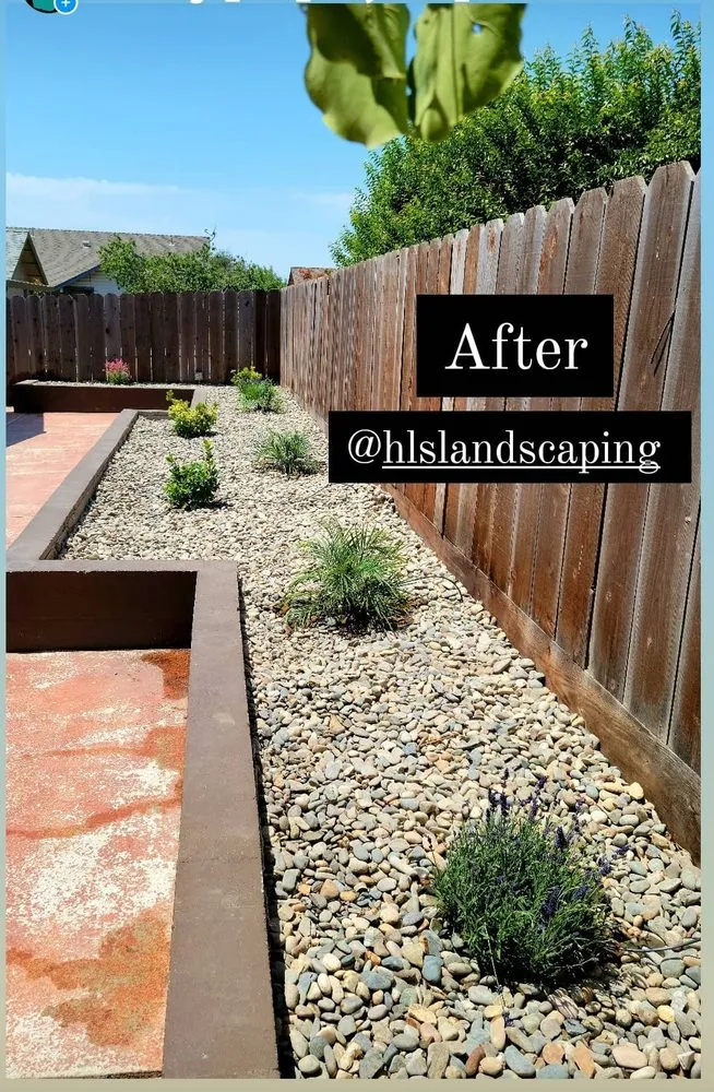 Custom residential landscaping in Oakdale, CA by Hernandez Landscaping