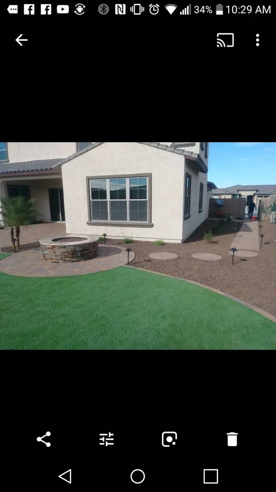 Professional residential landscaping in Phoenix, AZ by Hernandez Landscaping