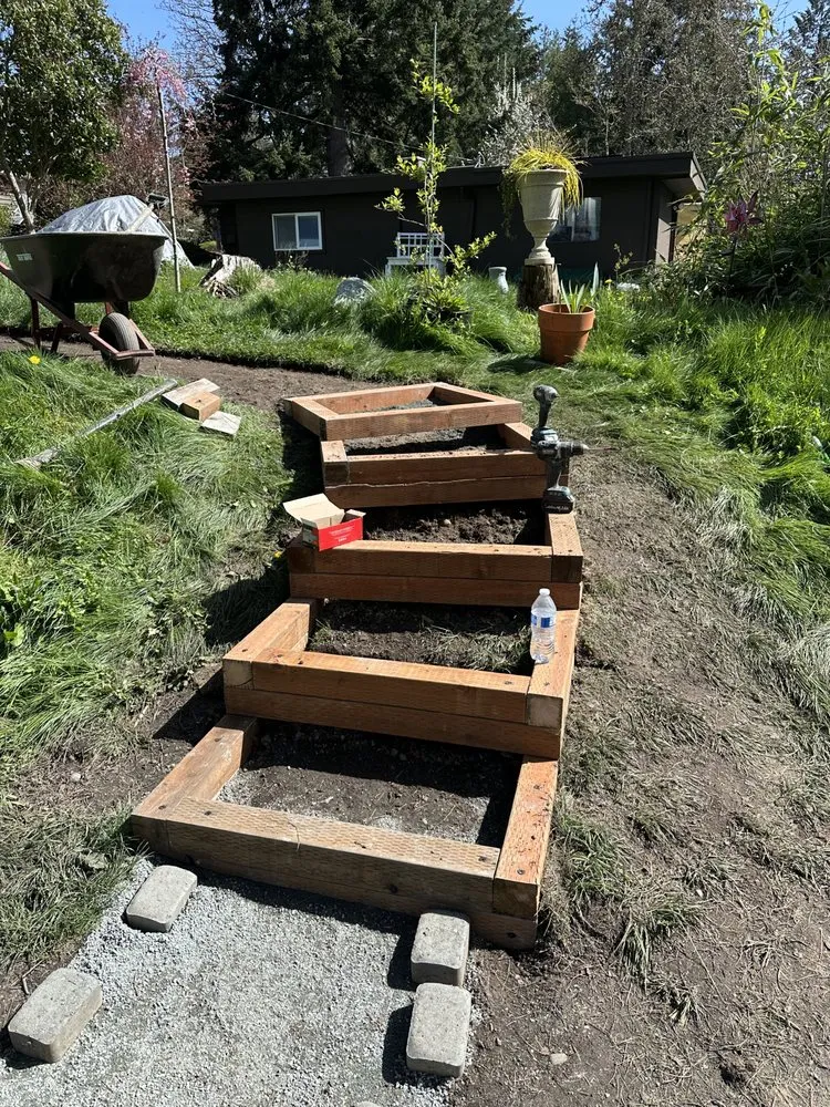 Professional garden landscaping in Renton, WA by Hernandez Landscaping