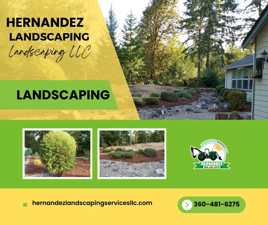 Professional landscaping services in Lacey, WA - Hernandez Landscaping Services
