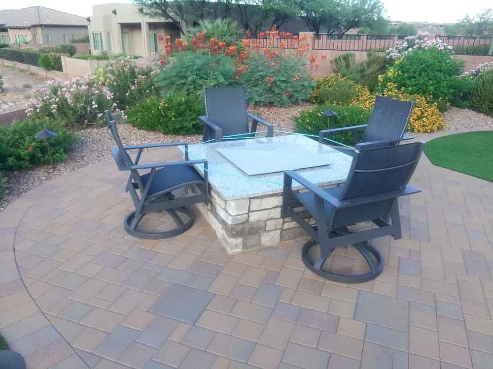 Custom residential landscaping in Tucson, AZ by Hernandez Landscaping