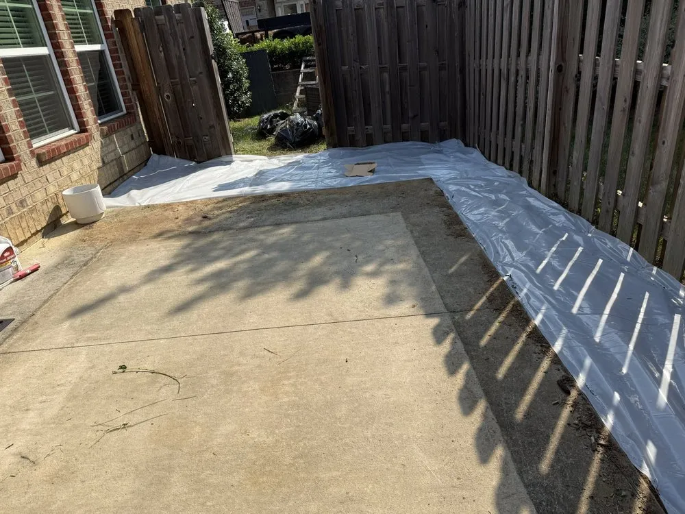 Professional outdoor landscaping with custom design in Winston Salem, NC by Hernandez Landscaping