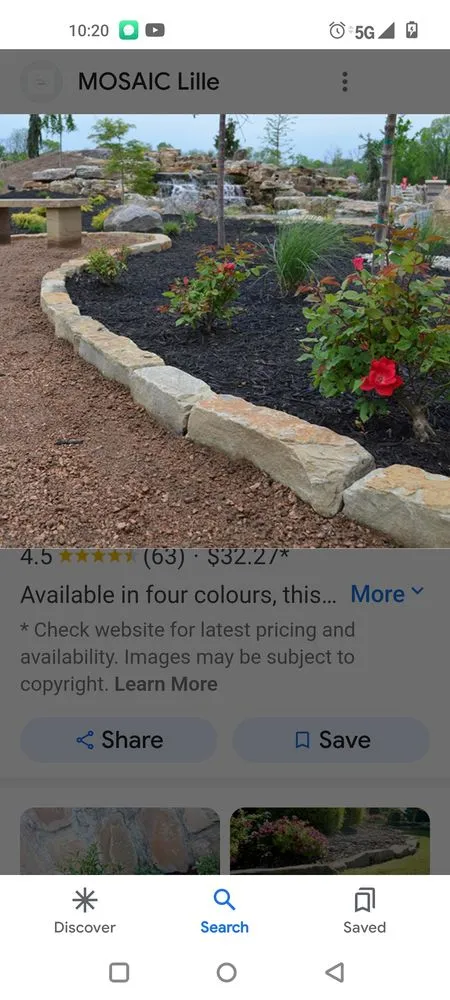 Affordable lawn mowing service with custom design in Winston Salem, NC by Hernandez Landscaping